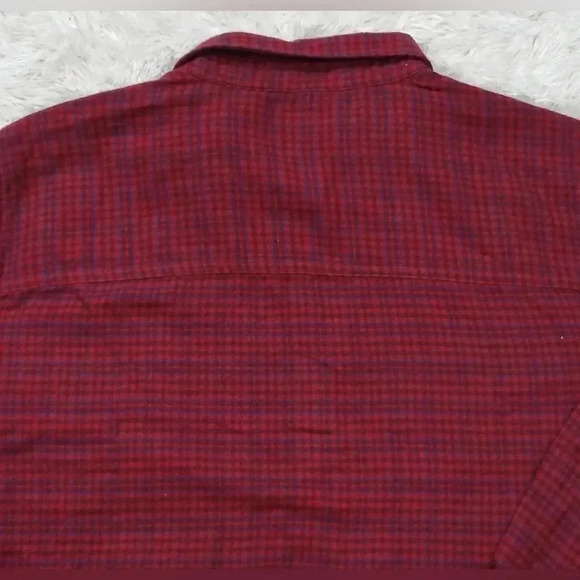 Levi’s Plus Size Levi's Women's Utility Shirt Red Plaid Cropped  Size 3X - Picture 8 of 9